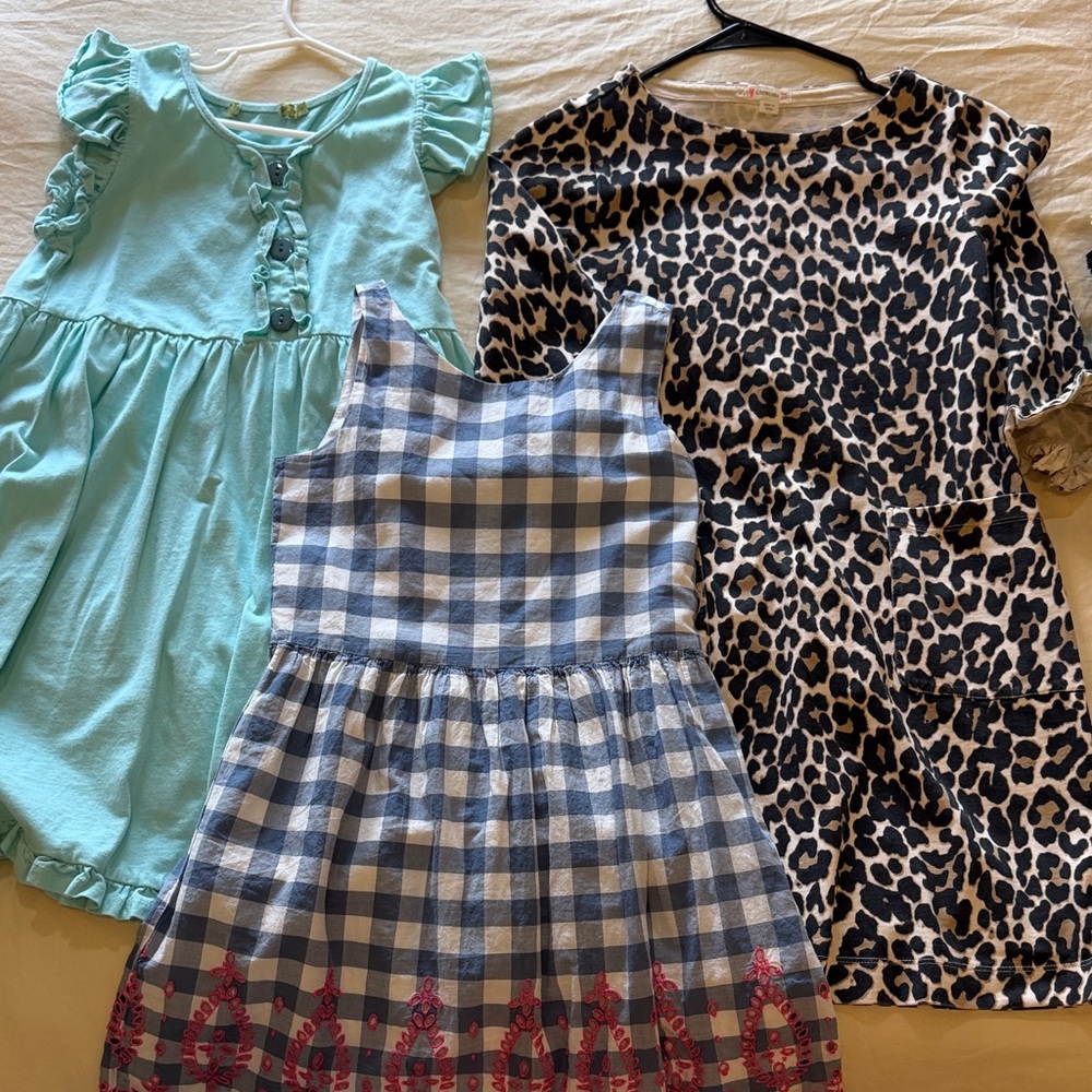 Girls size 8/10 dress bundle Crewcuts, Gap, Millie loves lily